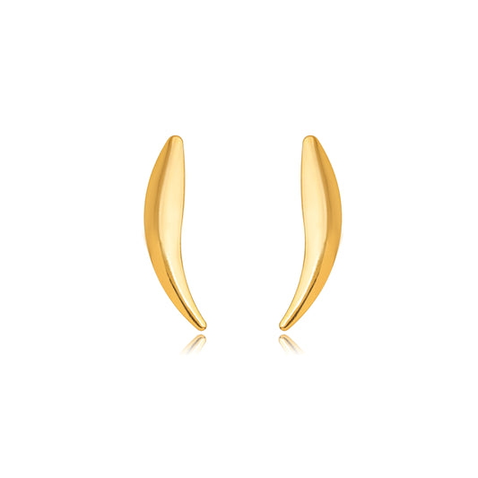 Teardrop Earrings - 18k Gold Plated