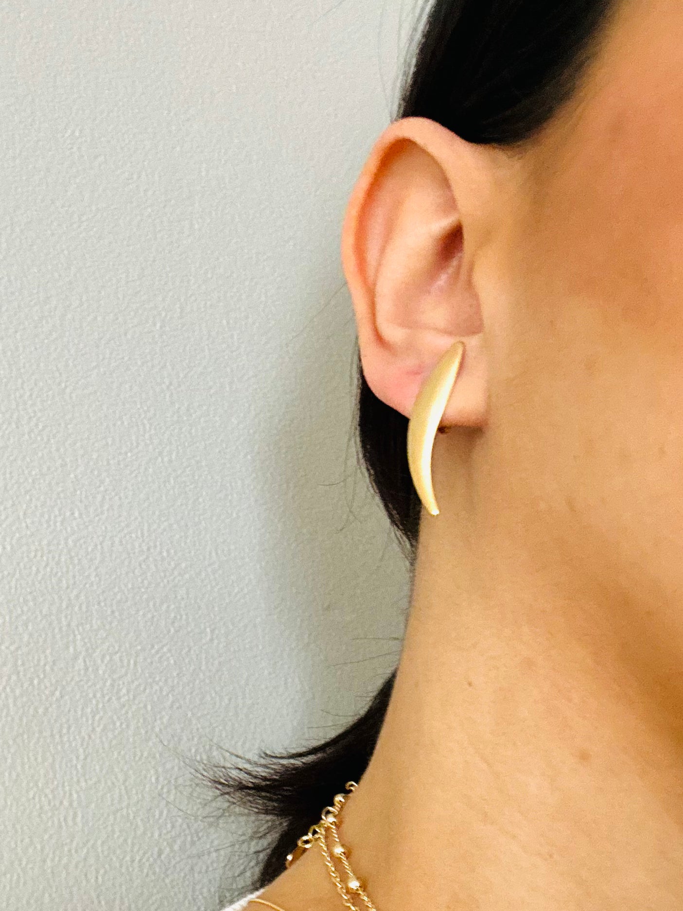 Teardrop Earrings - 18k Gold Plated