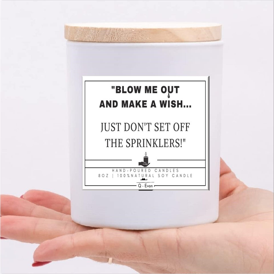 Blow me Out and Make a Wish- Funny Candles