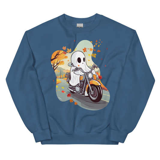 Ghost Sweatshirt / Halloween Outfit / Fall Shirt / Spooky Season / Unisex Sweatshirt