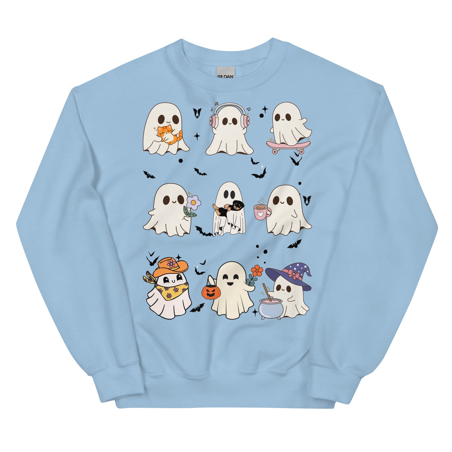 Cute Ghosts Sweatshirt / Halloween Shirt / Fall Outfit / Unisex Sweatshirt