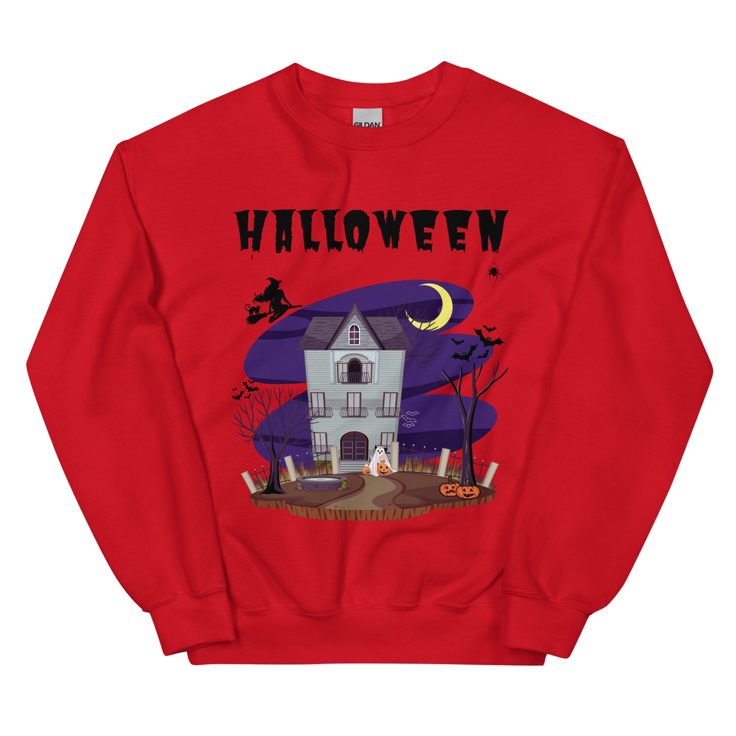 Halloween Sweatshirt / Halloween House Sweatshirt / Spooky Season / Fall Outfit / Unisex Sweatshirt