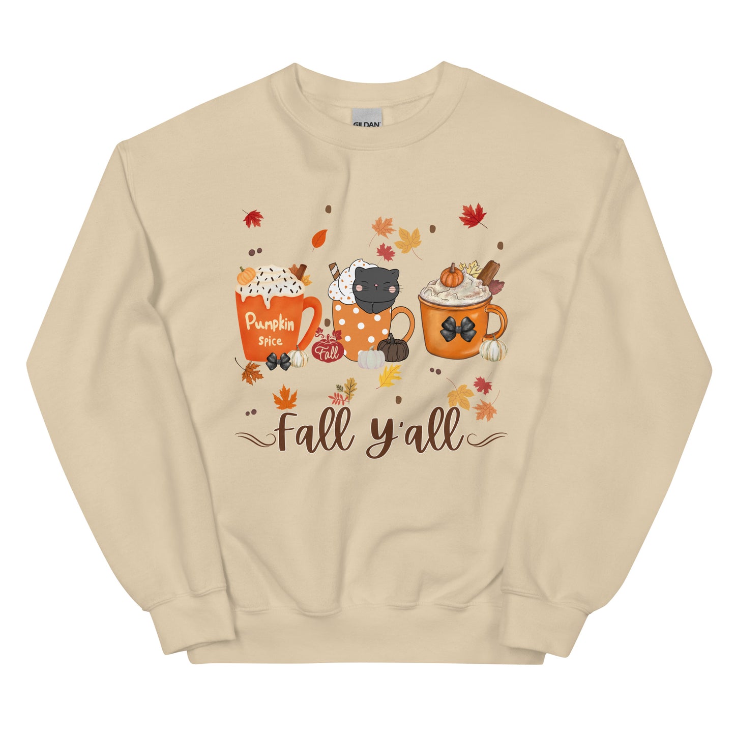 Pumpkin Spice Sweatshirt / Fall Sweatshirt / Halloween Sweatshirt / Unisex Sweatshirt