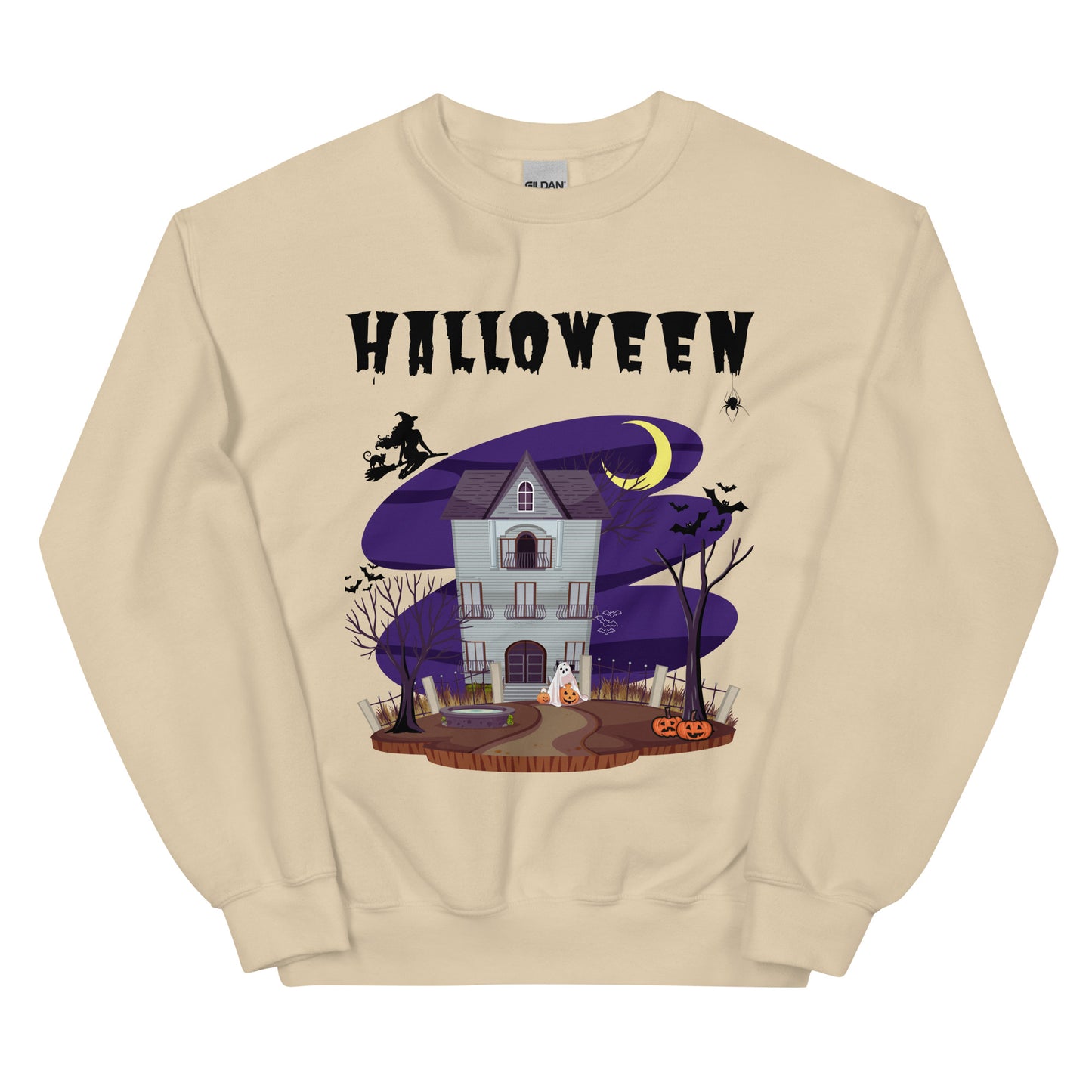 Halloween Sweatshirt / Halloween House Sweatshirt / Spooky Season / Fall Outfit / Unisex Sweatshirt