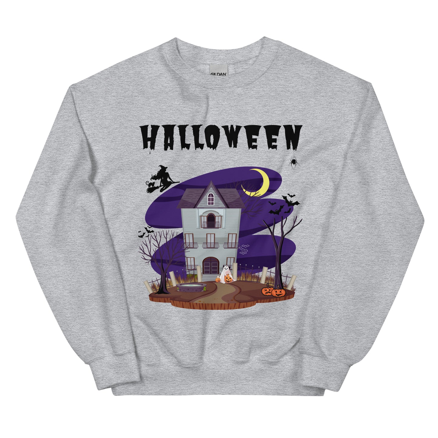 Halloween Sweatshirt / Halloween House Sweatshirt / Spooky Season / Fall Outfit / Unisex Sweatshirt