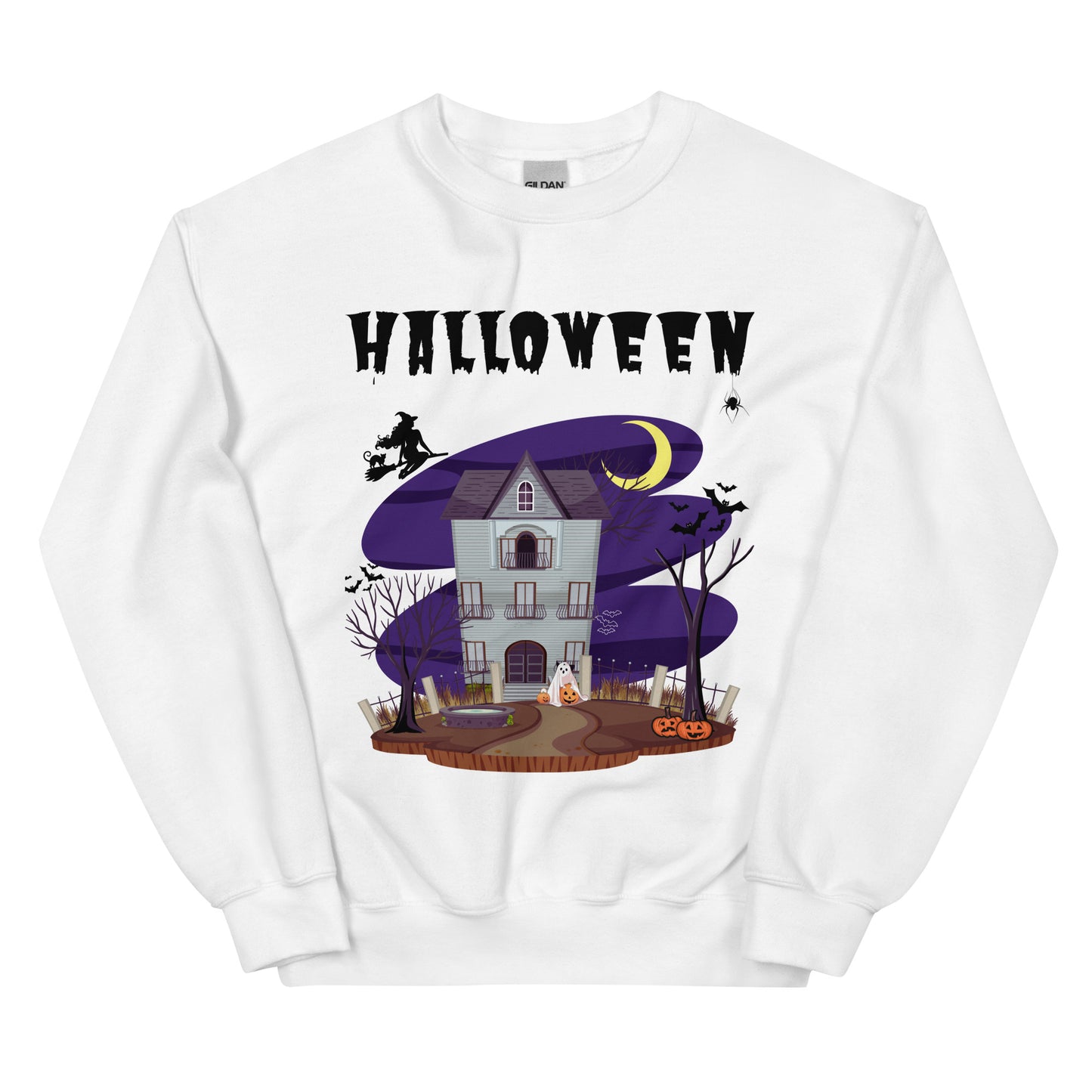 Halloween Sweatshirt / Halloween House Sweatshirt / Spooky Season / Fall Outfit / Unisex Sweatshirt